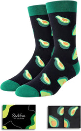 Funny Socks for Men, Pickle Gifts Taco Pizza Gifts, Pickle Taco Socks